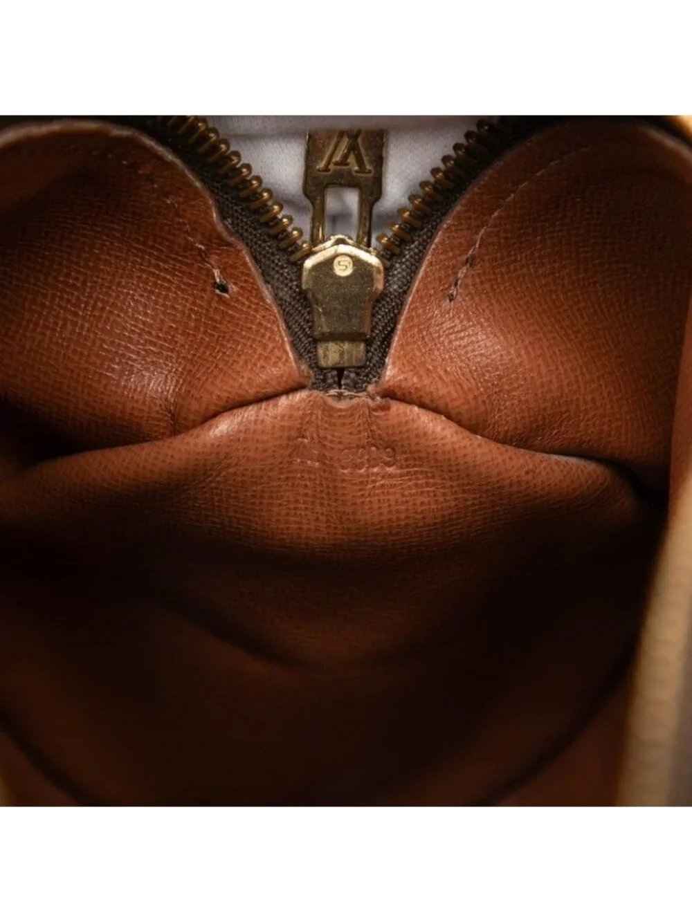 Louis Vuitton Monogram Papillon 30 Handbag Brown Leather
